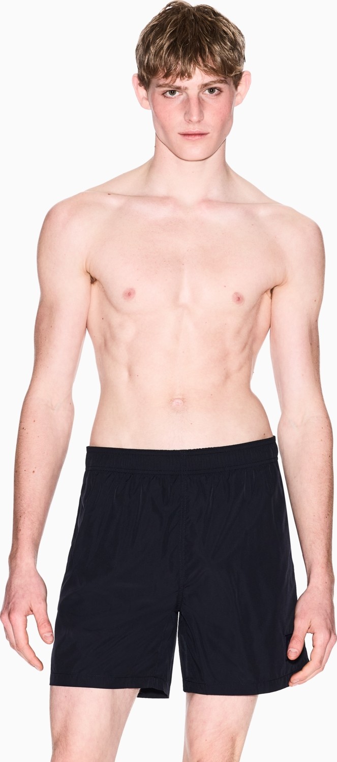 Armani Exchange Erkek Bel Bağlamalı Kısa Cepli Astarlı Lacivert Mayo XM000812 AF13556-UB101
