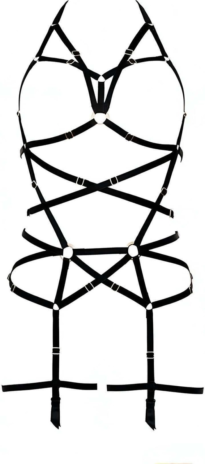 Beruflic Giyim Şık ve Seksi Harness Jartiyer - BRF348 Beruflic görsel 3