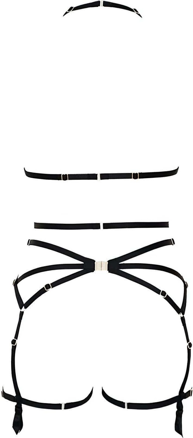 Beruflic Giyim Şık ve Seksi Harness Jartiyer - BRF348 Beruflic görsel 4