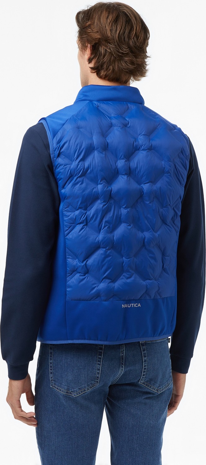 Nautica Erkek Mavi Regular Fit Yelek Standart Kol ve Cep Özellikli Şık Tasarım görsel 2