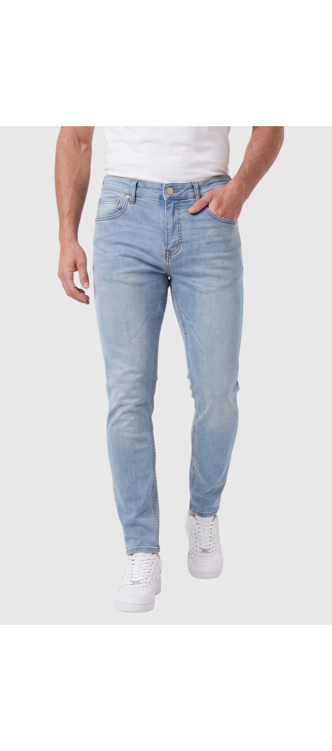 Deepsea Erkek Slim Fit Dar Kesim Likralı Lacivert Kot Pantolon, Dar Paça Ince Esnek Jean 2608306 görsel 2