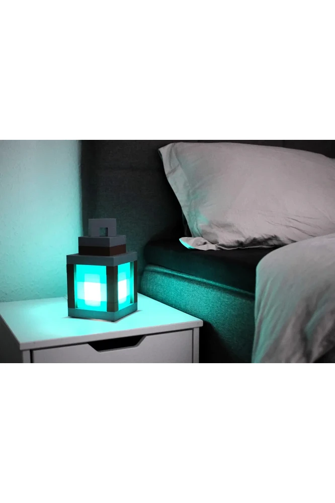 Resim Chara Minecraft Severler Için Özel Gece Lambası! 