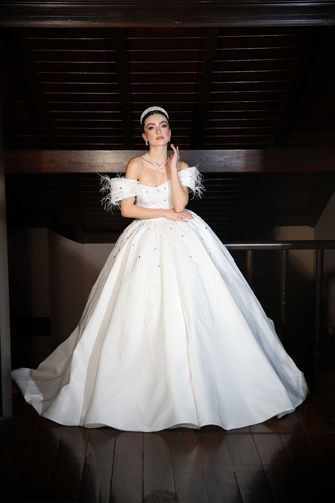 Sumella Couture Élisabeth Gelinlik görsel 2