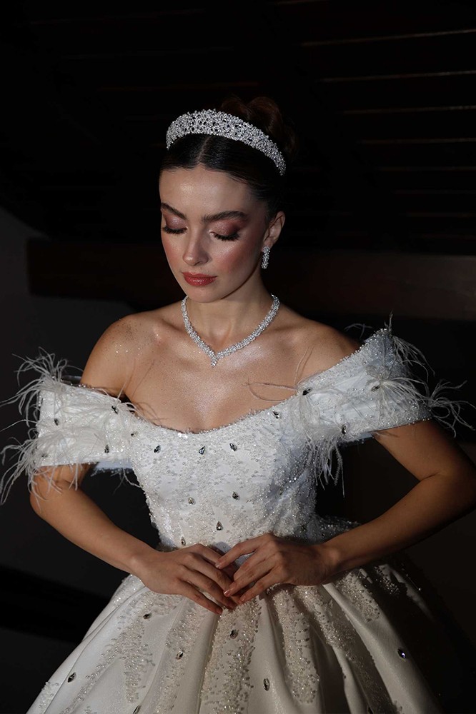 Sumella Couture Élisabeth Gelinlik görsel 3