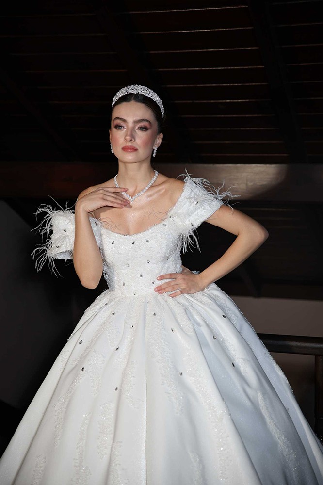 Sumella Couture Élisabeth Gelinlik görsel 4