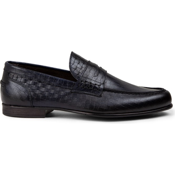 Deery  Lacivert Erkek Loafer Ayakkabı - 01978MLCVC08