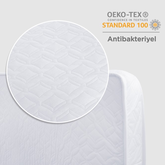 Kukka KM0501 80 x 160 Sünger Bebek Yatağı H:10 cm