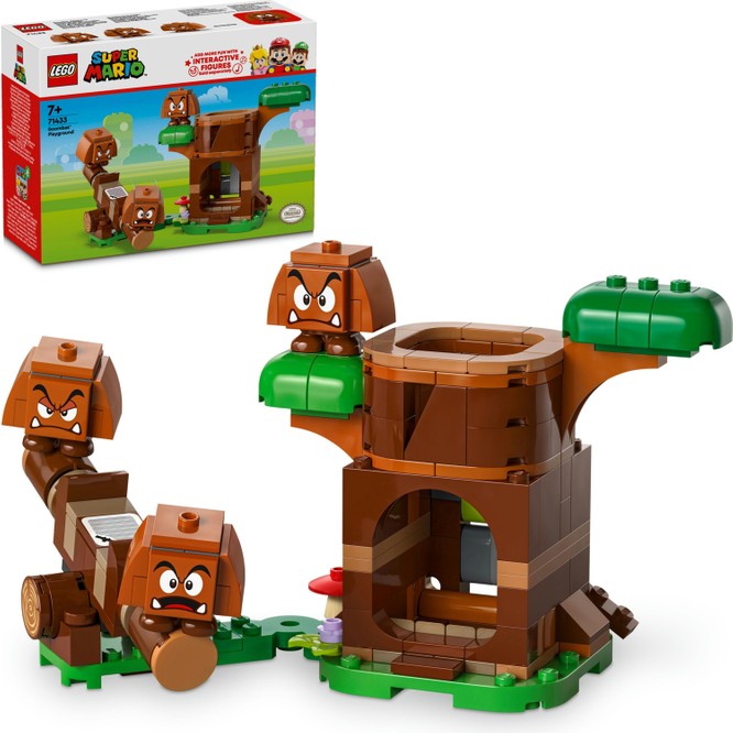 LEGO® Super Mario™ Goomba Oyun Parkı 71433 - 7 Yaş & Üzeri Çocuklar için Koleksiyonluk Yaratıcı Oyuncak Yapım Seti (173 Parça)