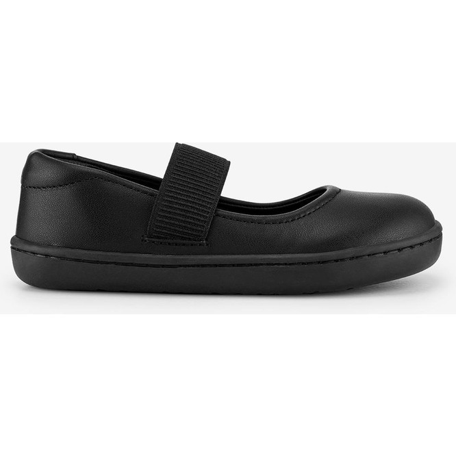 Hopfrög Smart Walker Mary Jane Havalı Siyah Barefoot Kız Babet Ayakkabı