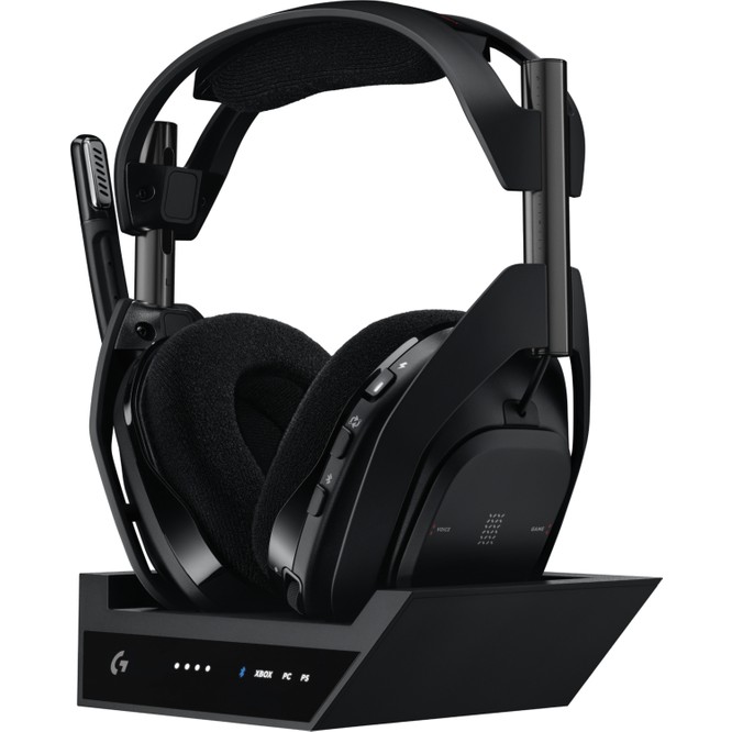 Logitech Logitech Astro A50 x Lıghtspeed Ps/pc/mac/xbox Için Baz Istasyonlu Kablosuz Oyuncu Kulaklığı, Siyah