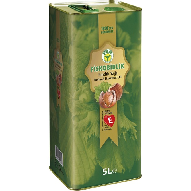 Fiskobirlik  Fındık Yağı - 5 Litre