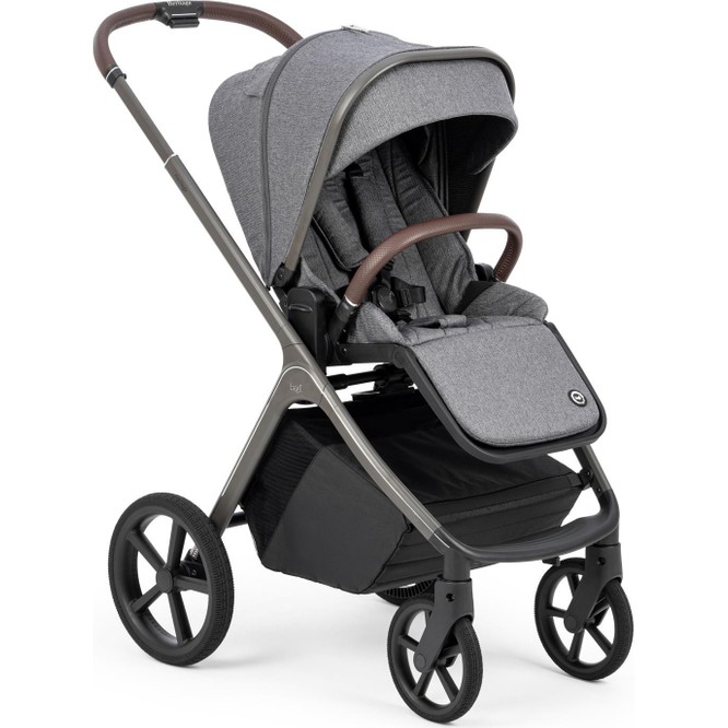 Bagi Heritage Standart Bebek Arabası Grey 22 kg Taşıma Kapasitesi ile Katlanabilir ve Çift Yönlü Kullanım
