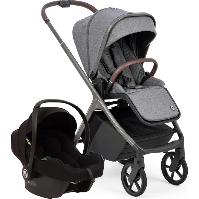 Bagi Heritage Black Cosmo Travel Sistem Bebek Arabası Grey