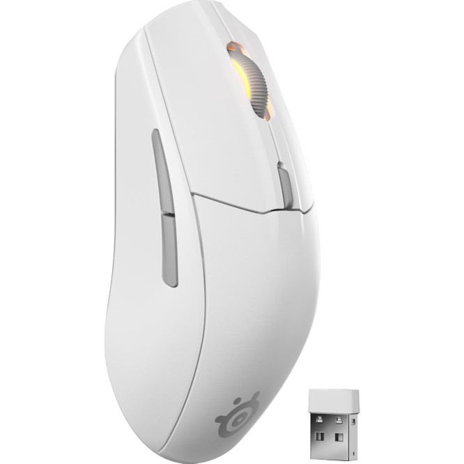 Steelseries Rival 3 Wireless Gen 2 Gaming Mouse - 2.4ghz ve Bluetooth Bağlantı - Beyaz