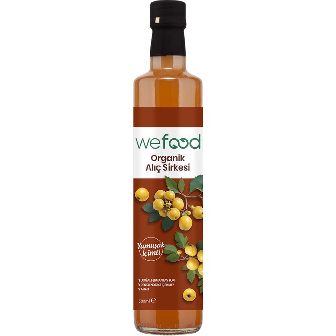 Wefood Organik Alıç Sirkesi 500 ml 8682392174990