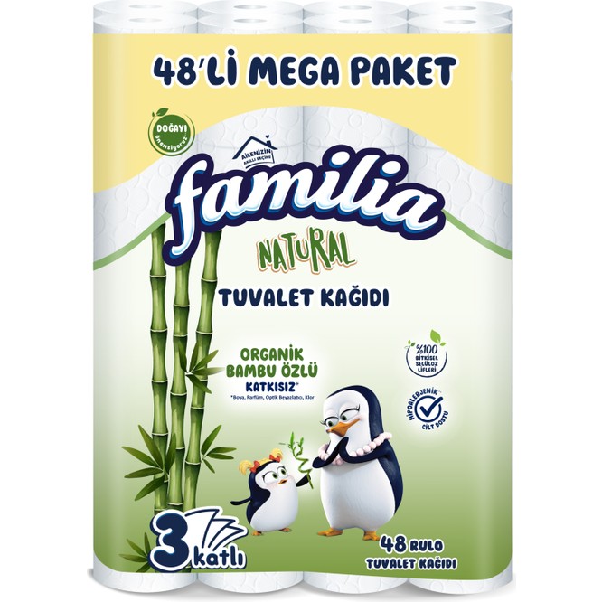 Familia Natural Tuvalet Kağıdı 48 Adet