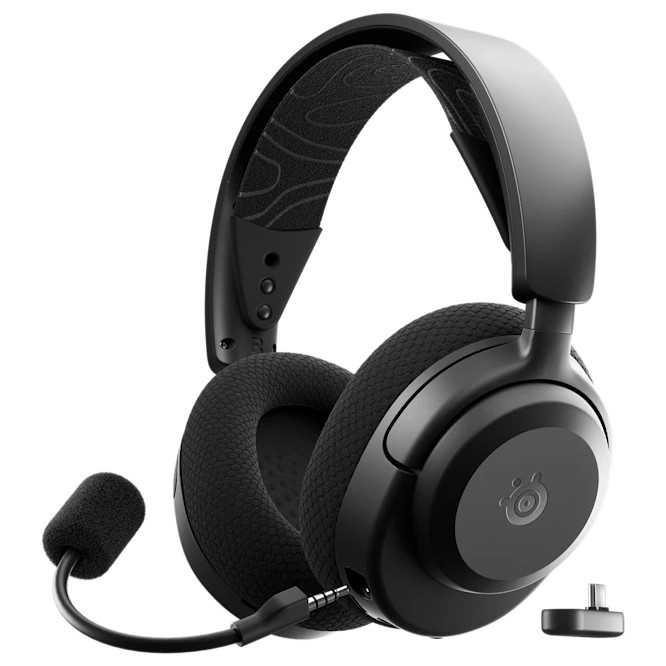 Steelseries SSH61689 Arctis Nova 3xw Wireless Kulaklık - Siyah Mikrofonlu Oyun İçin Kablosuz Bağlantı