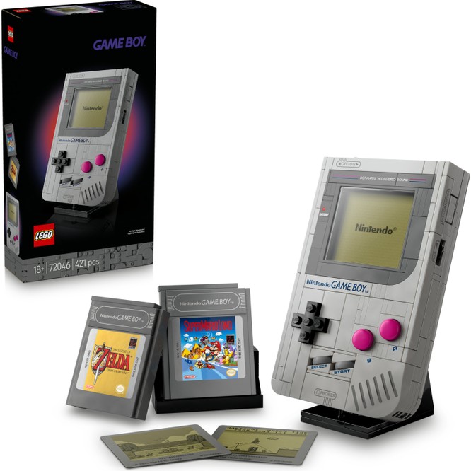 LEGO® Game Boy™ 72046 - Yetişkin Nintendo® Hayranları Için Yaratıcı Model Yapım Seti (421 Parça)
