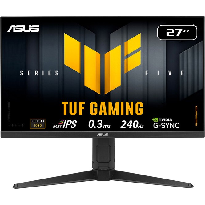 Asus Tuf Gamıng VG279QML5A 27 Fast IPS 1920X1080 0.3ms 240Hz 240Hz Dp HDMI Hoparlör Vesa 3yıl Elmb Sync, 99% Srgb, Gaming Aı, Yükseklik Ayarlı Monitör