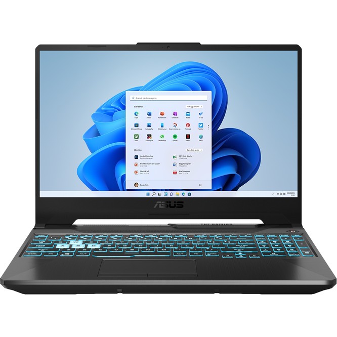 Asus TUF Gaming A15 FA506NCG-HN186W AMD Ryzen 7 7445HS 16GB 512GB SSD RTX3050 Windows 11 Home 15.6" Taşınabilir Bilgisayar