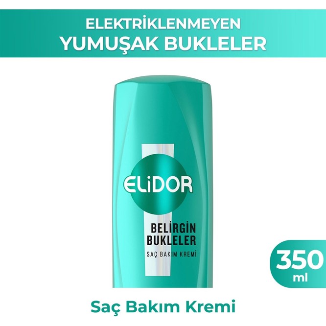 Elidor Saç Bakım Kremi Belirgin Bukleler 350 ml