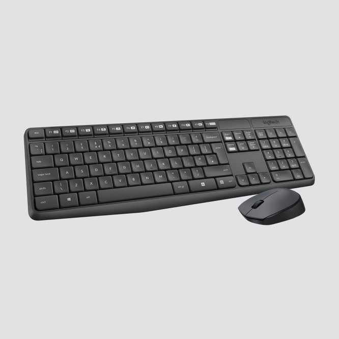 Logitech MK235 Kablosuz Q Klavye Mouse Seti