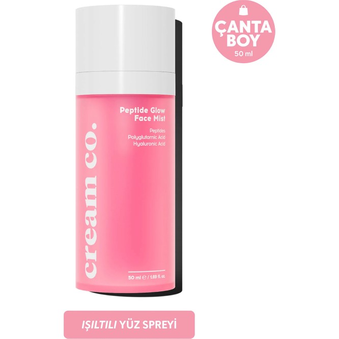 Nemlendirici Arındırıcı Yüz Spreyi | Peptit Face Mist | Ektoin Hyaluronik Asit | Tüm Cilt Tipleri