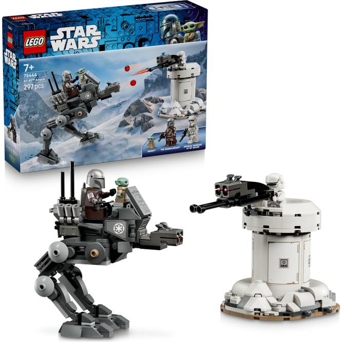 Lego® Star Wars: Mandalorian ve Grogu™ At-Rt™ Saldırısı 75444 - 7 Yaş ve Üzeri Çocuklar Için Yaratıcı Oyuncak Yapım Seti (297 Parça)