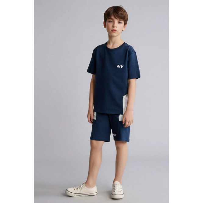 DeFacto Sweatshirt Kumaşı 2'li Takım Erkek Çocuk H0251A826SM