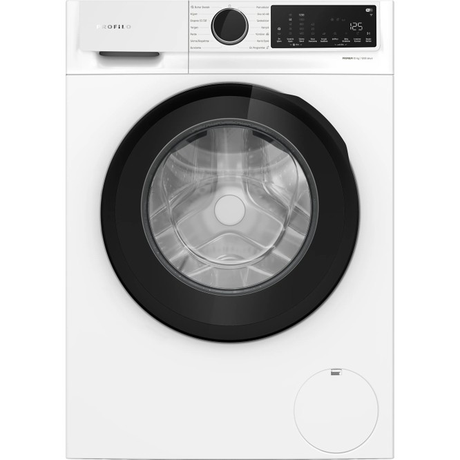 Profilo CGK252Z1TR 10 kg Yıkama Kapasiteli 1200 Dev./dak. Çamaşır Makinesi B Enerji Sınıfı Beyaz Renk