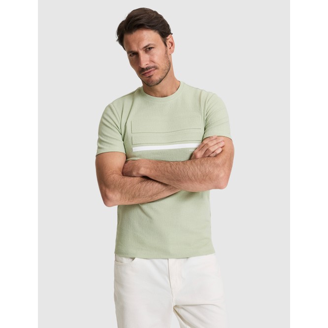 Pierre Cardin Erkek Çağla Slim Fit  Bisiklet Yaka Tişört 50327864-VR016