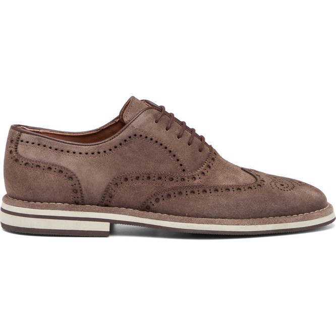 Tergan Vizon Hakiki Süet Deri Erkek Loafer - E26I1AY57684-T86
