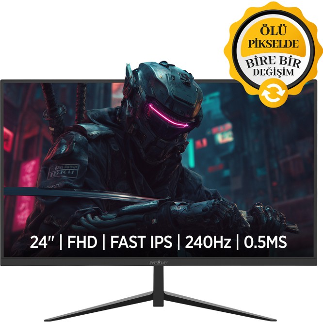 James Donkey Ravel R40 24'' 240Hz 0.5ms Fast IPS Fhd Gaming Monitör (Sıfır Ölü Piksel Garantili)