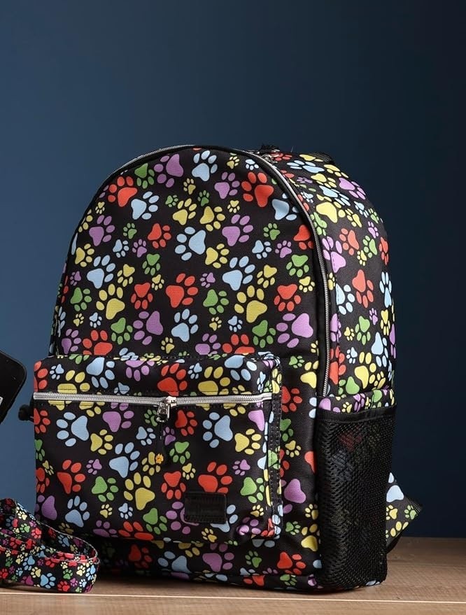 1001 Design, Sırt Çantası, Laptop Bölmeli, Su Geçirmez Ön Cepli, 15" Uyumu, Termos Bölmeli, Aya görsel 2
