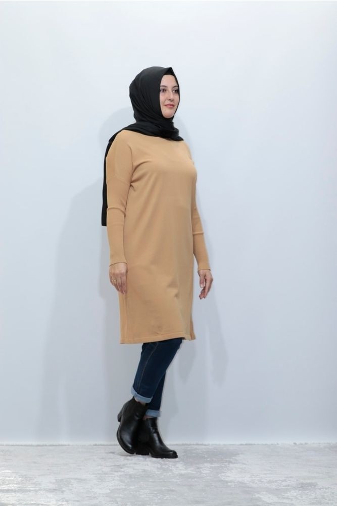 Zey&Ka Butik Perfect Rayon Soğuk Iplik Triko Tunik görsel 2