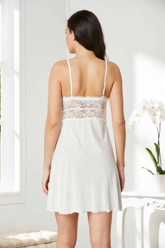bebekokusu Pierre Cardin 4045 Kadife Saten Dantelli Gecelik ve Sabahlık Takımı görsel 6