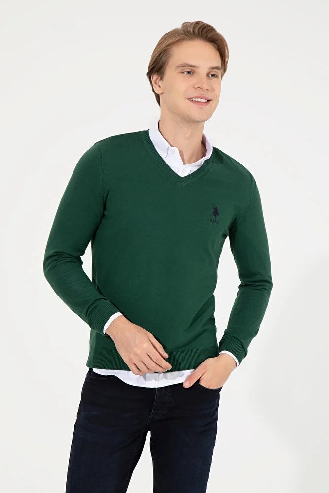 U.S. Polo Assn. Erkek Siyah Basic Kazak 50253445-VR046