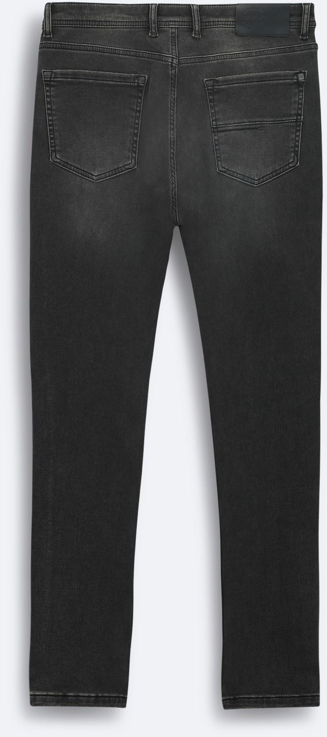 AVVA Erkek Gri Klasik Bel Eskitme Yıkama Elastan Rio Skinny Fit Jean Pantolon A42Y3512 görsel 2