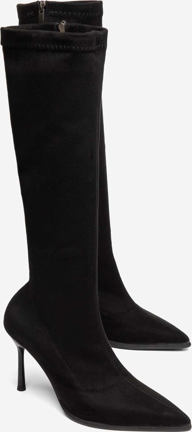 Mask Butik Bellora Süet Çizme Siyah görsel 4