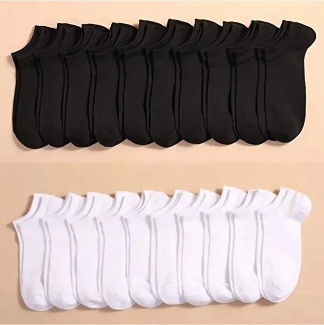 Worthy Socks 16 Çift Kısa Patik Bilek Çorap 16'lı Paket görsel 2