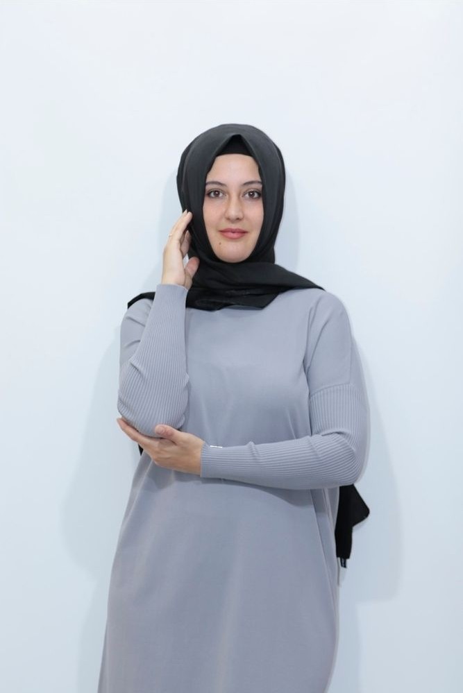 Zey&Ka Butik Perfect Rayon Soğuk Iplik Triko Tunik görsel 5