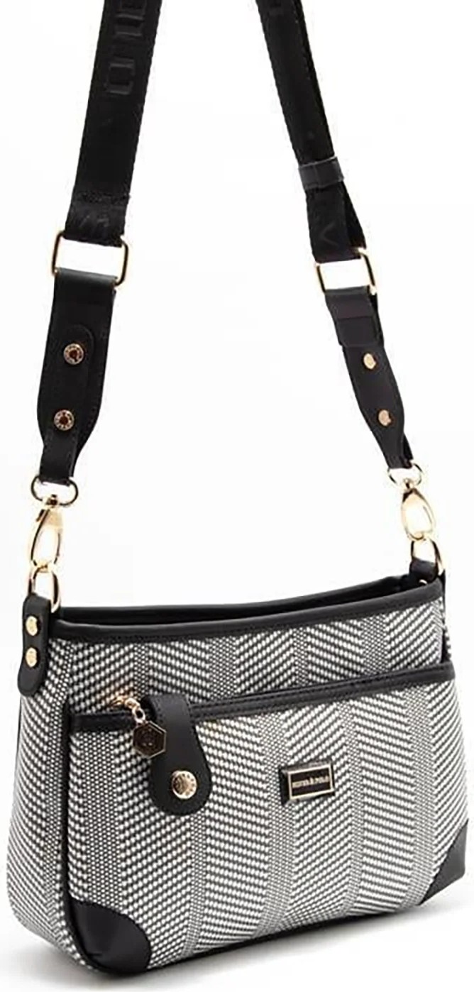 Silver & Polo Silver Polo SP1160-M132 Kadın Çapraz Çanta Siyah görsel 3