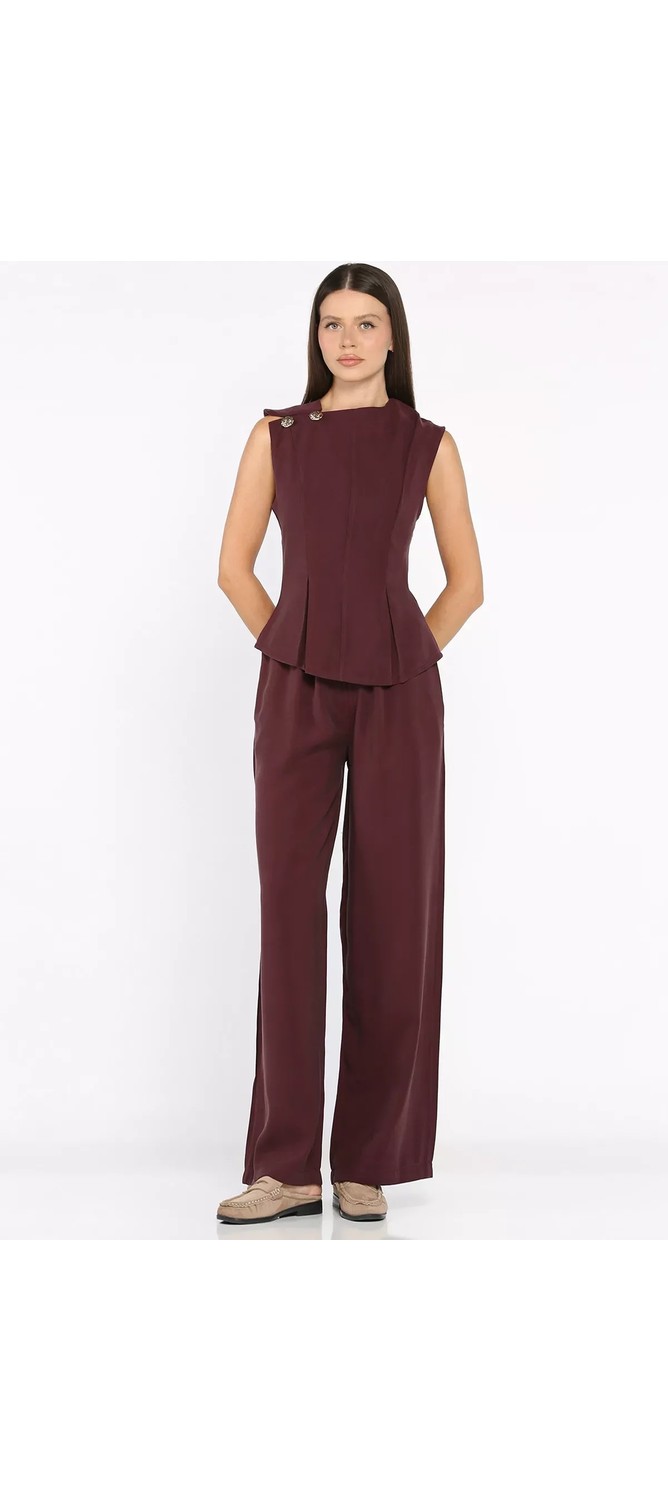 Gülseli Modal Kumaş Bluz Pantolon Ikili Takım P-00022716 görsel 7
