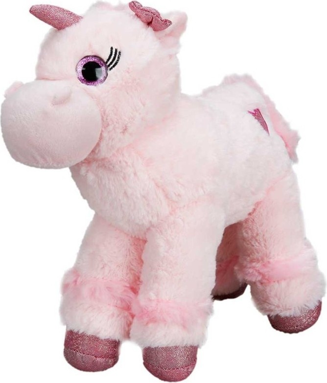 TeknoKapsül Unicorn Renkli Peluş At 28 Cm. görsel 3