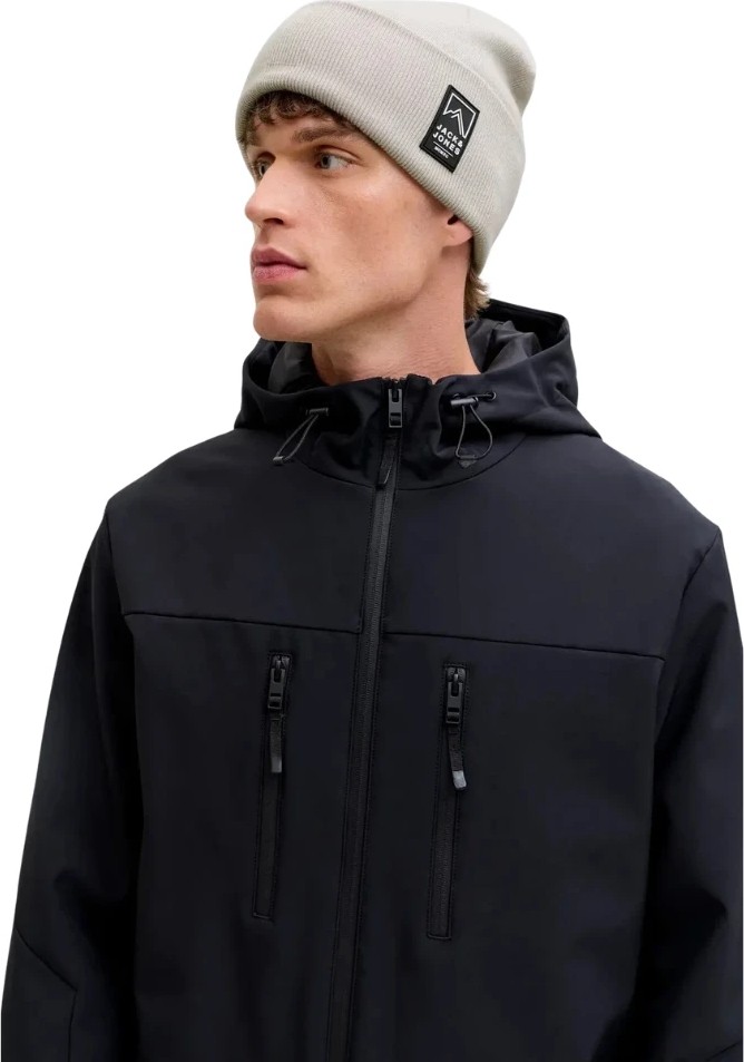 Jack & Jones 12286472 Jacalpes Beanie Ski Bere Gri