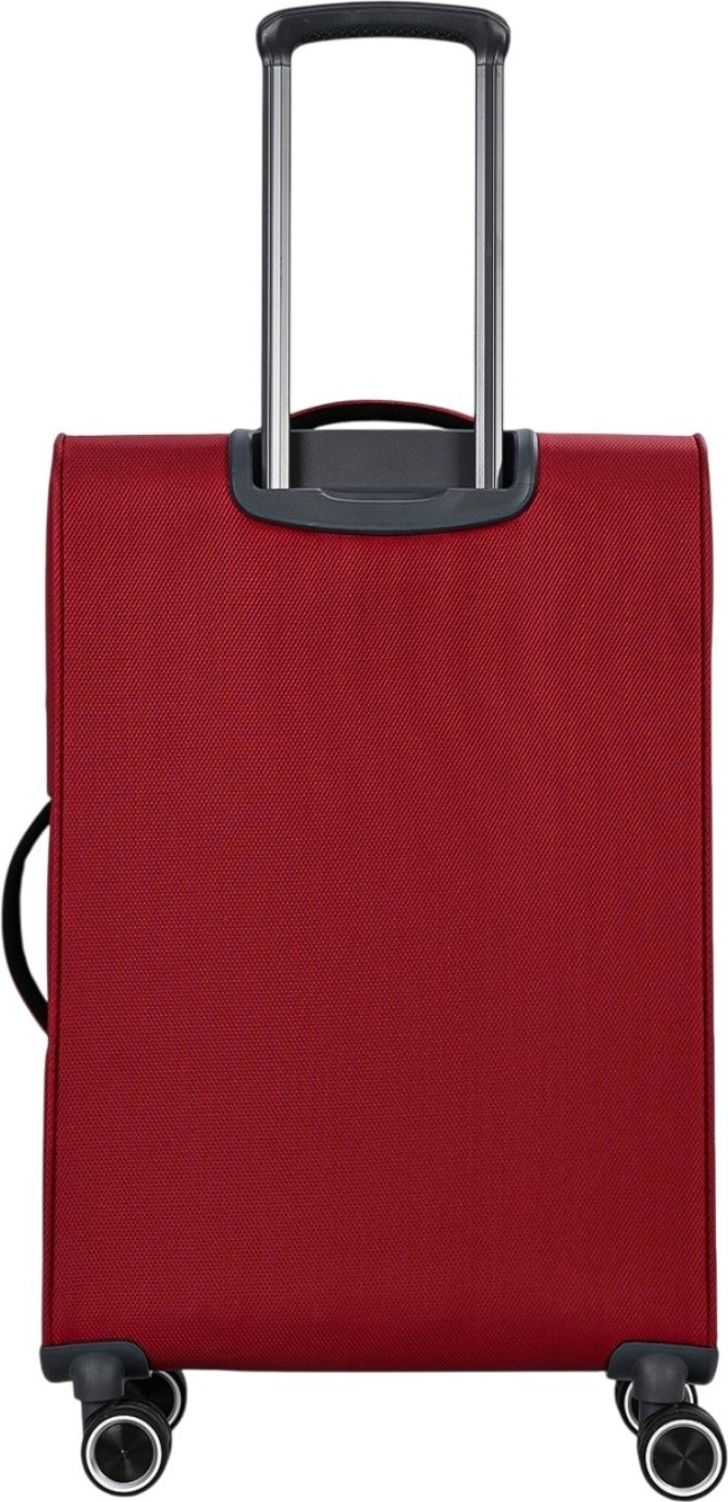 Pierre Cardin Trolley 50 cm Bordo Unisex Valiz görsel 3