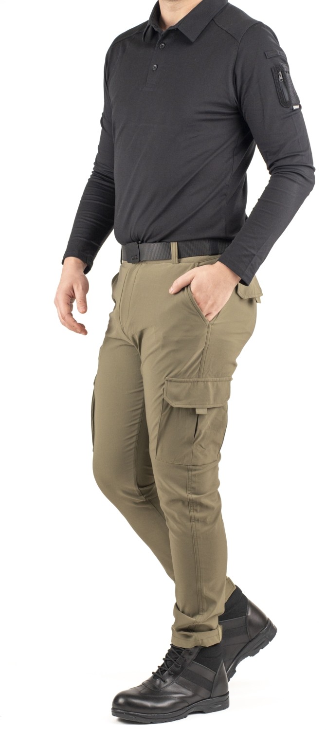 NKY Store Erkek Taktik Outdoor Kargo Pantolon, Suya Dayanıklı, Esnek ve Çok Cepli Haki Renk