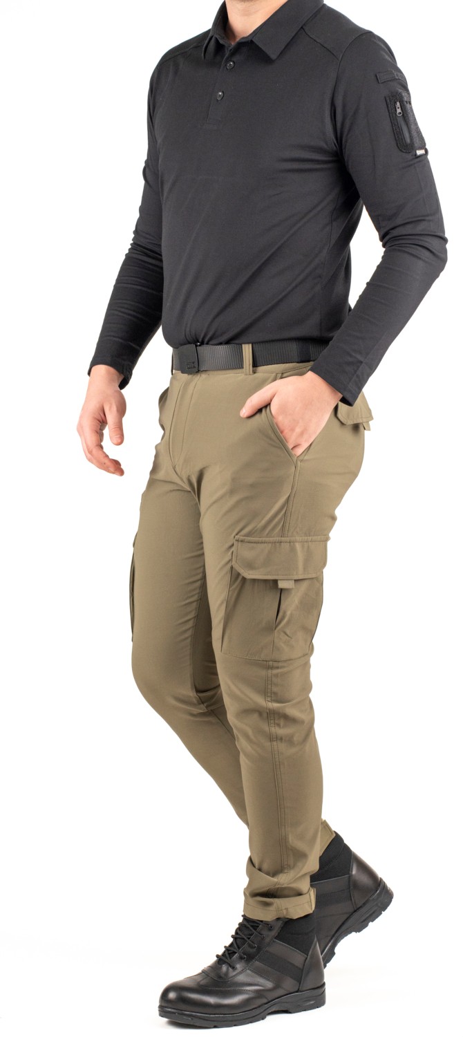NKY Store Erkek Taktik Outdoor Kargo Pantolon, Suya Dayanıklı, Esnek ve Çok Cepli Haki Renk görsel 4