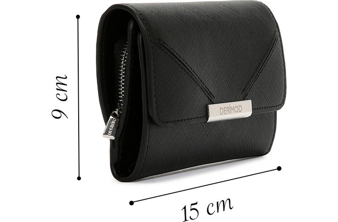 Derimod Kadın Mor Cüzdan 000A2D5511CV Suni Deri Düz Minimalist Stil Kartlık Bölmeli görsel 2