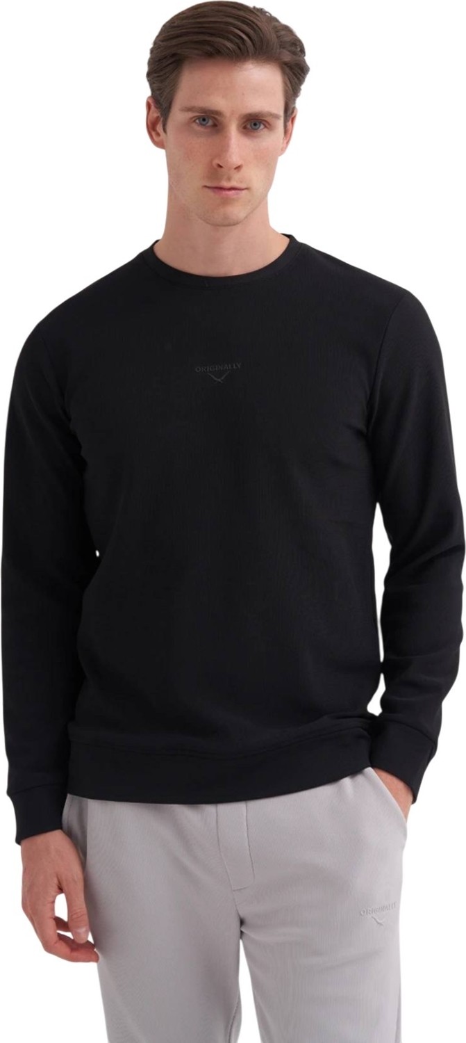 Cazador Caz 51520 Bis.yk. Sweat Siyah Erkek Sweatshirt